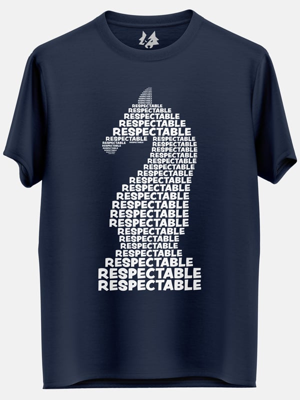 Ghoda Respectable (Navy) - T-shirt